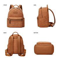 Laptop Backpack, Travel Backpack for Women,Work Backpack, Nurse Backpack, Teacher Backpack Brown - Thumbnail 2