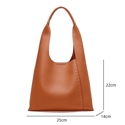 Women soft designer shoulder purses ladies top handle handbag blue