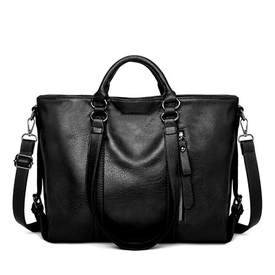 Women genuine leather purses handbags black - Thumbnail 4