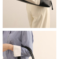 Ladies' Large Capacity Fitness Bag, Travel And Commuting Luggage Bag Black - Thumbnail 1