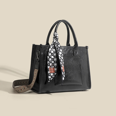 Women Purses and Handbags Shoulder Tote Bags Top Handle Satchel Black