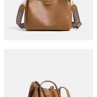 Handbags for Women Large Designer Ladies Hobo Bag Brown - Thumbnail 1