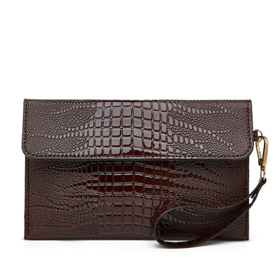 Fashion lady's handbag brown - Thumbnail 3