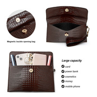 Fashion Lady's Handbag Brown - Thumbnail 2