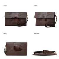 Fashion Lady's Handbag Brown - Thumbnail 3