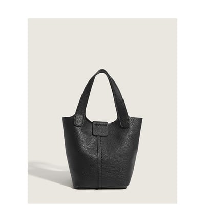 Ladies' bucket bag crossbody bag black - Thumbnail 3