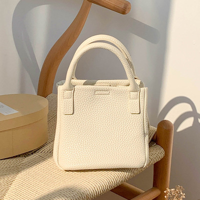 Women leather crossbody bags women's tote shoulder bag white - Thumbnail 4