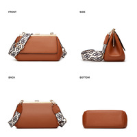 Small Purses for Women Crossbody Bag Brown - Thumbnail 2