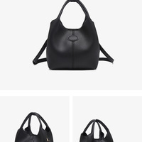 Women Retro Classic Clutch Hobo Tote Purse and Handbag Cute Crossbody Bags Black - Thumbnail 1