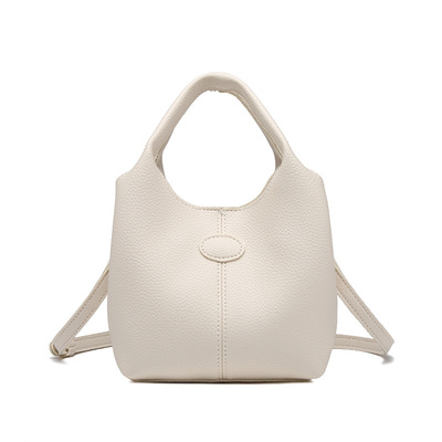 Women Retro Classic Clutch Hobo Tote Purse and Handbag Cute Crossbody Bags White