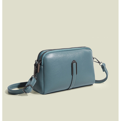 Women crossbody wallet purses for multi-function card holder wallet blue