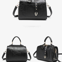 Women Purses and Handbags Black - Thumbnail 1
