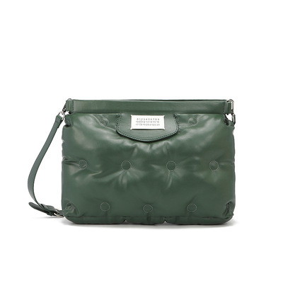 Ladies' PU Space Bag Soft Cotton High Quality Shoulder Crossbody Bag Green