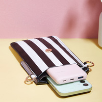 Ladies' Mobile Phone Bag Wallet Crossbody Bag Black - Thumbnail 3