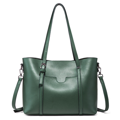 Women's tote bag handbag green