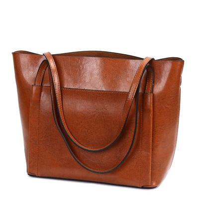 Women's Satchel Purse Handbag Brown