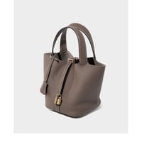 Women Genuine Leather Handbag Shoulder Purse Satchel Tote Crossbody Bag Grey - Thumbnail 2