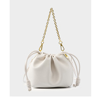 Women's Small Classy Crossbody Purse Top Handle Handbags White - Thumbnail 3