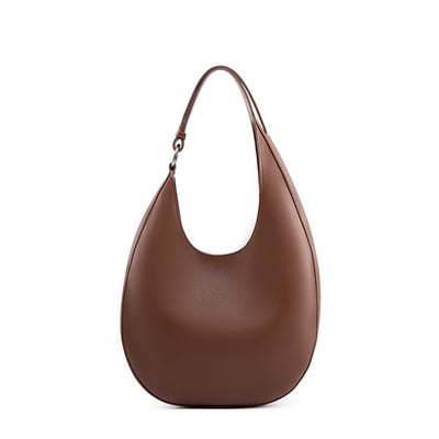 Women tote bag handbags genuine leather fashion hobo shoulder bags bronze - Thumbnail 2