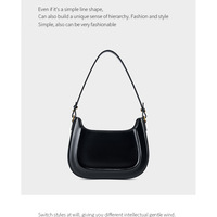 Genuine Leather Women Purses and Ladies Handbags Black - Thumbnail 1