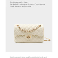 Genuine Leather Hobo purse bag, Small Crossbody Shoulder Handbags for Women  White - Thumbnail 1