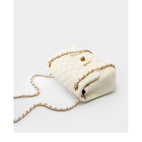 Genuine Leather Hobo purse bag, Small Crossbody Shoulder Handbags for Women  White - Thumbnail 3