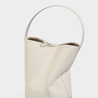 Genuine Leather Women Shoulder Bags Large Capacity Handbags White - Thumbnail 2