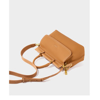 Women Genuine Leather Shoulder Bags Classic Crossbody Purses Brown - Thumbnail 3