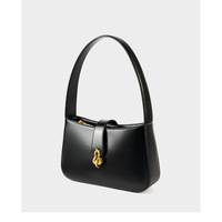 Genuine Leather Women Tote Top Handle Purse Shoulder Satchel Bags Black - Thumbnail 2