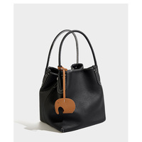 Genuine Leather Purses and Handbags for Women Crossbody Stachel Shoulder Bags Black - Thumbnail 3