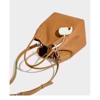 Genuine Leather Purses and Handbags for Women Crossbody Stachel Shoulder Bags Brown - Thumbnail 3