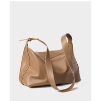 Genuine Leather Classic Crossbody Purses for Lady Handbag Brown - Thumbnail 1