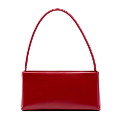Genuine leather purses and handbags red - Thumbnail 2