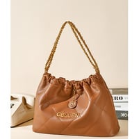 Women Trendy Purses Cute Tote Handbags Crossbody Bag Brown - Thumbnail 2
