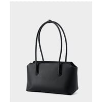 Women Genuine Leather Shoulder Purses and Handbags Black - Thumbnail 2