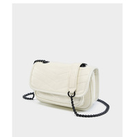 Genuine Leather Women Designer Large Purse Work Handbags Womens Crossbody Purses Woman Shoulder Bags White - Thumbnail 2