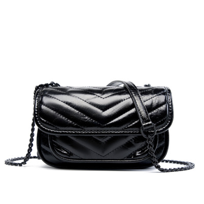 Genuine leather women designer large purse work handbags womens crossbody purses woman shoulder bags black - Thumbnail 1