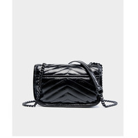 Genuine Leather Women Designer Large Purse Work Handbags Womens Crossbody Purses Woman Shoulder Bags Black - Thumbnail 2