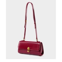 Women Fashion Genuine Leather Handbags Tote Bag Shoulder Bag Red - Thumbnail 1