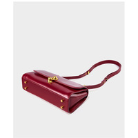 Women Fashion Genuine Leather Handbags Tote Bag Shoulder Bag Red - Thumbnail 4