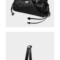 Genuine Leather Women Tote Handbags Black - Thumbnail 1