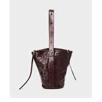 Women Genuine Leather Tote Handbags Hobo Bags Brown - Thumbnail 1