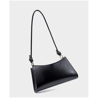 Women Genuine Leather Tote Handbags Crossbody Bags Black - Thumbnail 2