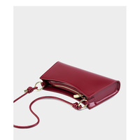 Women Genuine Leather Tote Handbags Crossbody Bags Red - Thumbnail 2