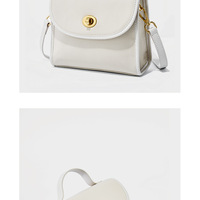 Fashion Genuine Leather Women Shoulder Bag Handbag Lady Casual Tote Bag White - Thumbnail 1