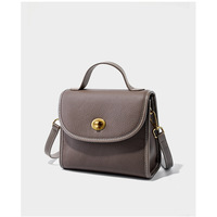 Fashion Genuine Leather Women Shoulder Bag Handbag Lady Casual Tote Bag Grey - Thumbnail 2