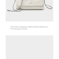 Woman Handbag Luxury Leather Underarm Shoulder Casual Tote Lady Soft Bucket Bag White - Thumbnail 1