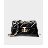 Genuine Leather Women Purses and Tote Handbags Black - Thumbnail 4