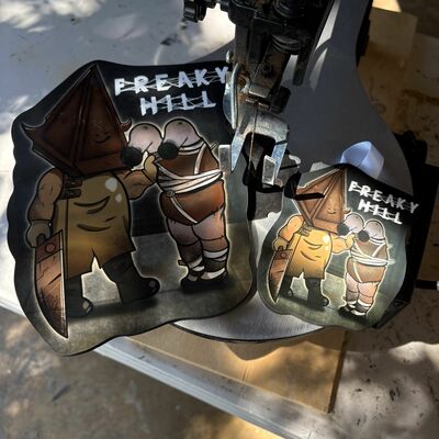 Freaky Hill Woodcut (All Sizes)