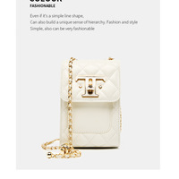 Genuine Leather Women Handbag Retro Tote Bag White - Thumbnail 1